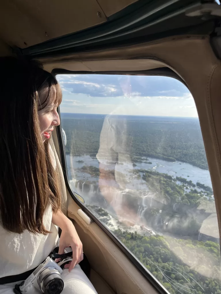 Iguazu Falls helicopter tour